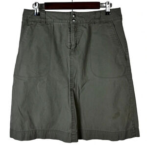 Patagonia • Organic Cotton Green Skirt